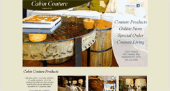 Desktop Screenshot of cabincouturehighlands.com